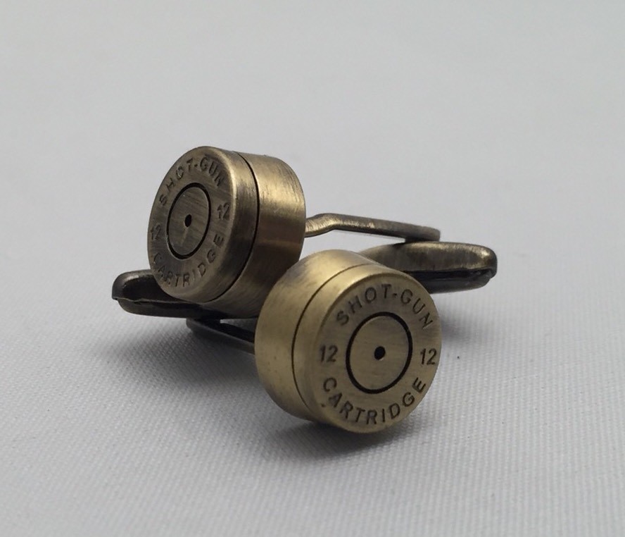 Bullet Shell Design Cufflinks