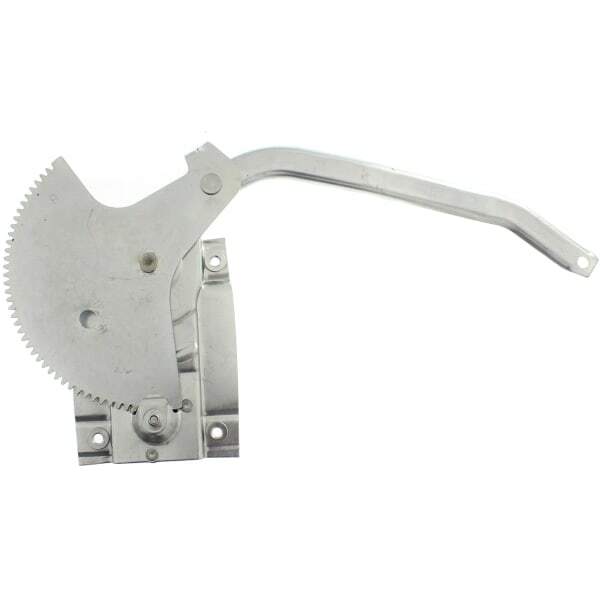 Front, Manual Window Regulator, Manual Crank Type For 64-66 MUSTANG