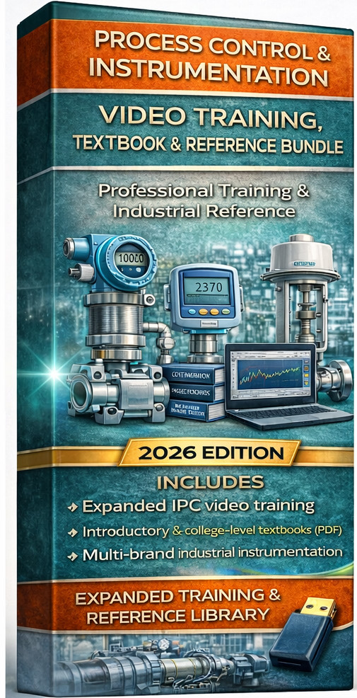 Process Control & Instrumentation Course| Video Training & Books | 2026 Edition
