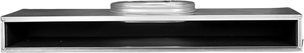 BUILDMART - 36" Plenum Box for [36" Linear Slot Diffuser - (2 Slot) Double Slo