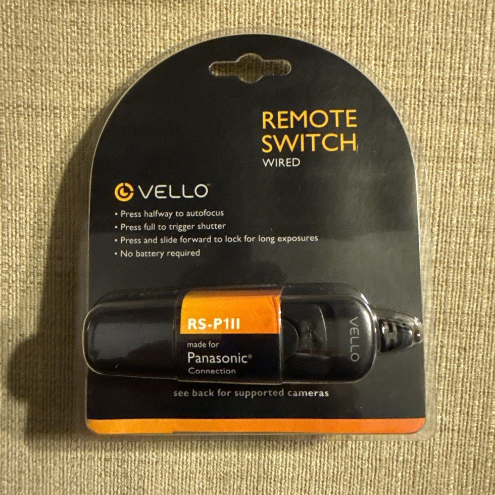 Vello Remote Switch Wired RS-P1II Panasonic Connection New Sealed