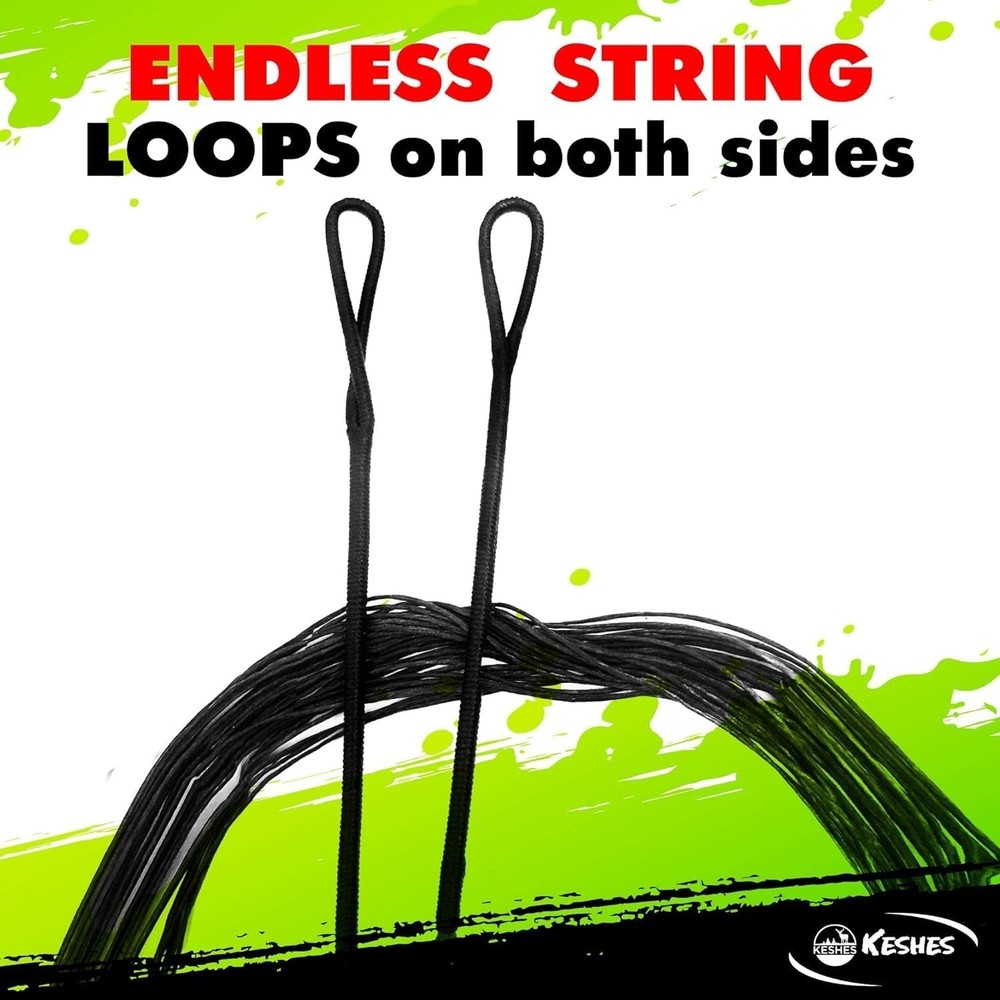 Dacron Bow String Replacement for Archery Recurve Traditional & Longbow Bows ...