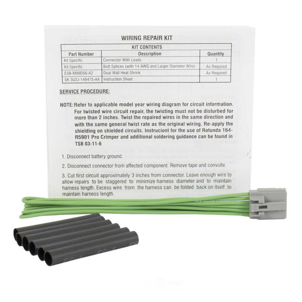 Power Window Switch Connector Motorcraft WPT-1028