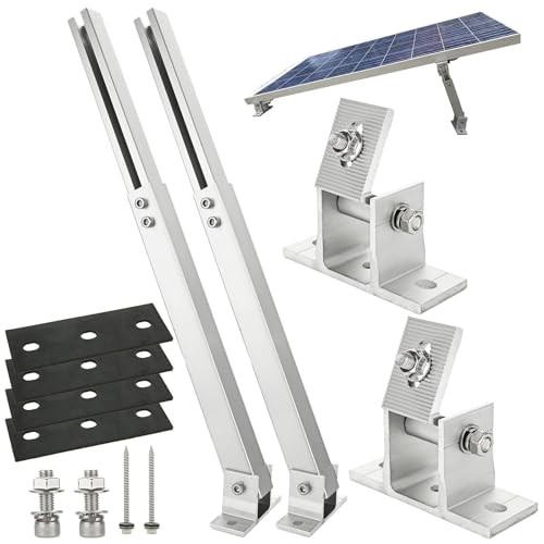 Adjustable Solar Panel Tilt Mount Brackets Aluminum Alloy Solar Panel 1 SET