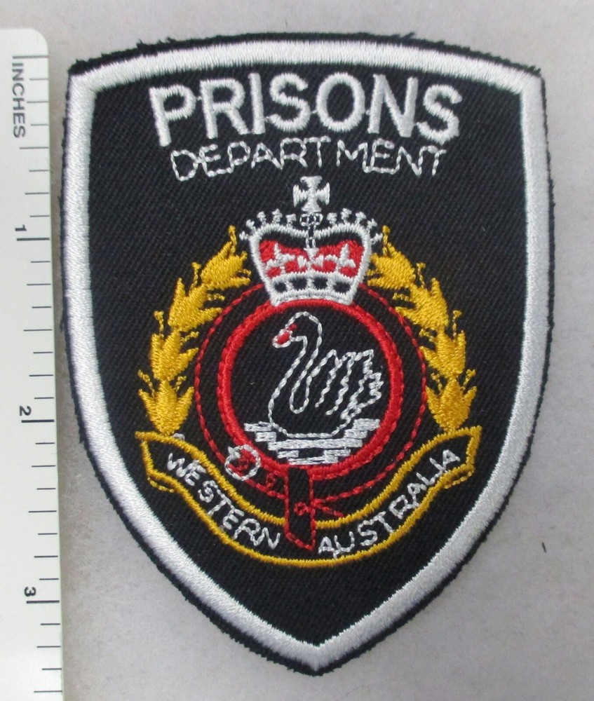 Vintage PATCH WESTERN AUSTRALIA PRISONS DEPARTMENT