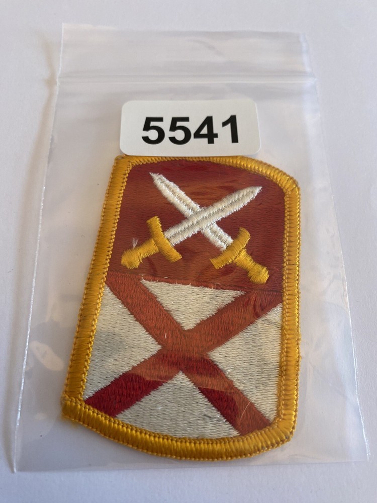 US Army 167th Support Command Patch Full Color Patch Sustainment INV5541