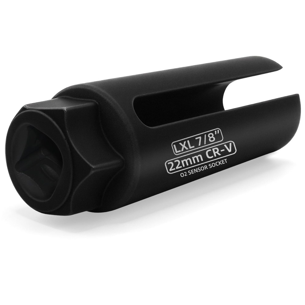 Oxygen Sensor Socket, 7/8” (22mm) O2 Removal Tool 1/2-7/8, One Pcs