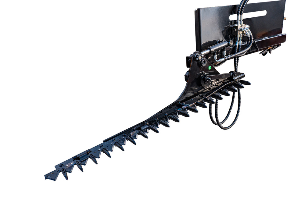 67" Hydraulic Hedge Trimmer Grass Cutter For Bobcat Skid Steer Loader