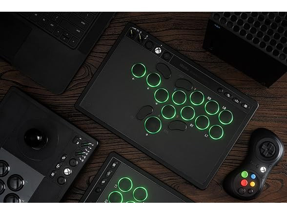 8BitDo All-Button Arcade Controller for Xbox Series X|S, Xbox One & PC Black