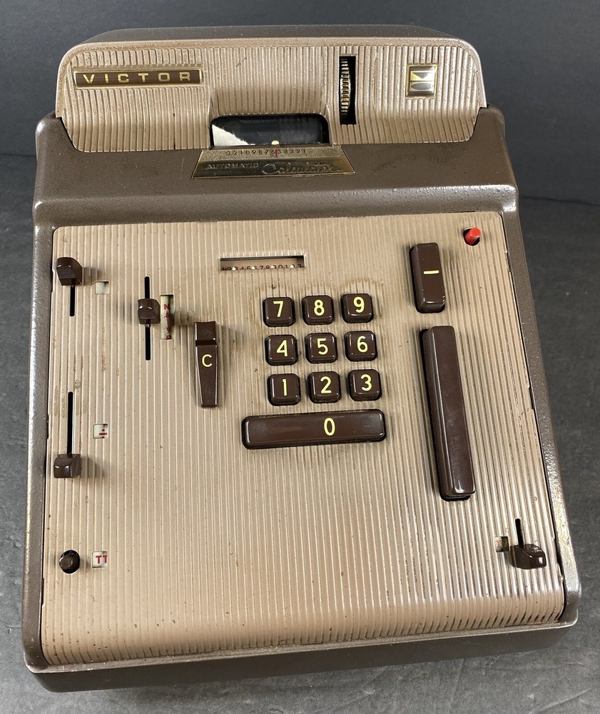 Vintage VICTOR Adding Machine