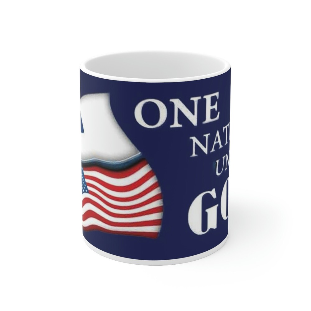 One Nation Under God Ceramic Mug 11oz