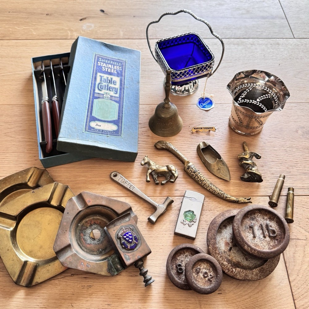 Vintage Curios Metalware Collectables Assorted Tools As Found