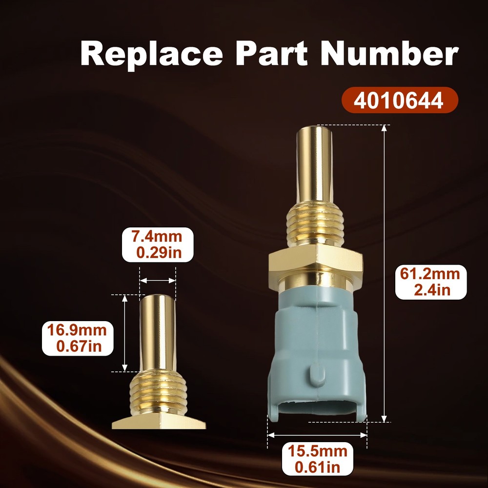 Thermistor Temp Sensor Switch Temperature Sensor for Polaris RZR Scrambler