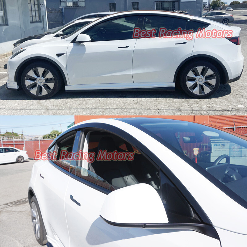 For 2020-2024 Tesla Model Y JDM Style Side Window Visors