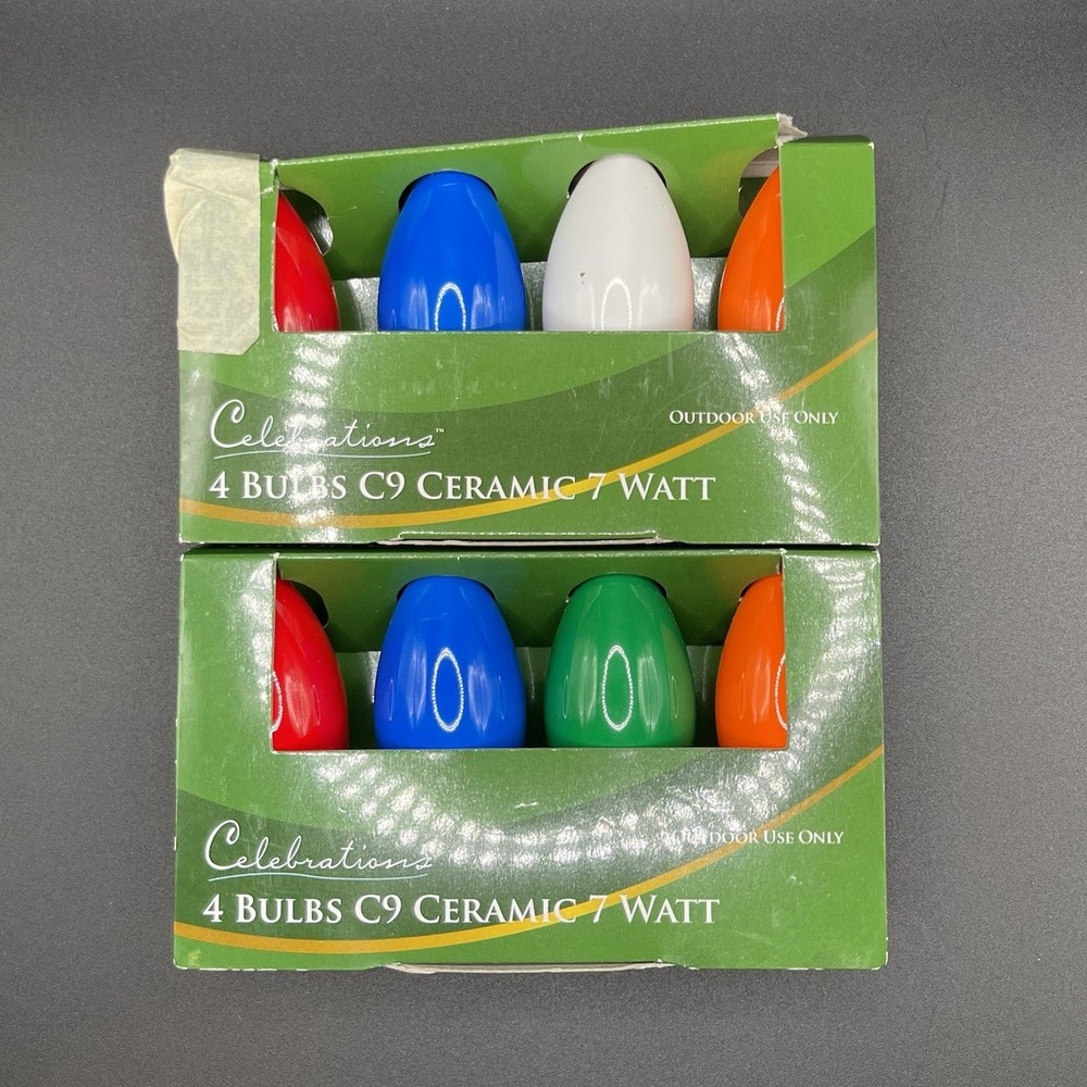 Celebrations Incandescent Multicolored Replacement Bulb