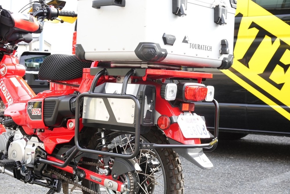 TRAIL 125 Pannier rack for Touratech ZEGA case (only frame, not include cases)