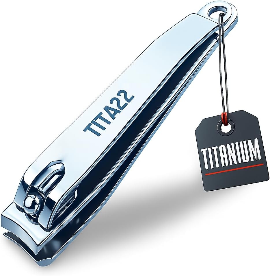 Nail Clipper with Titanium Coating, Ultra , Sturdy,