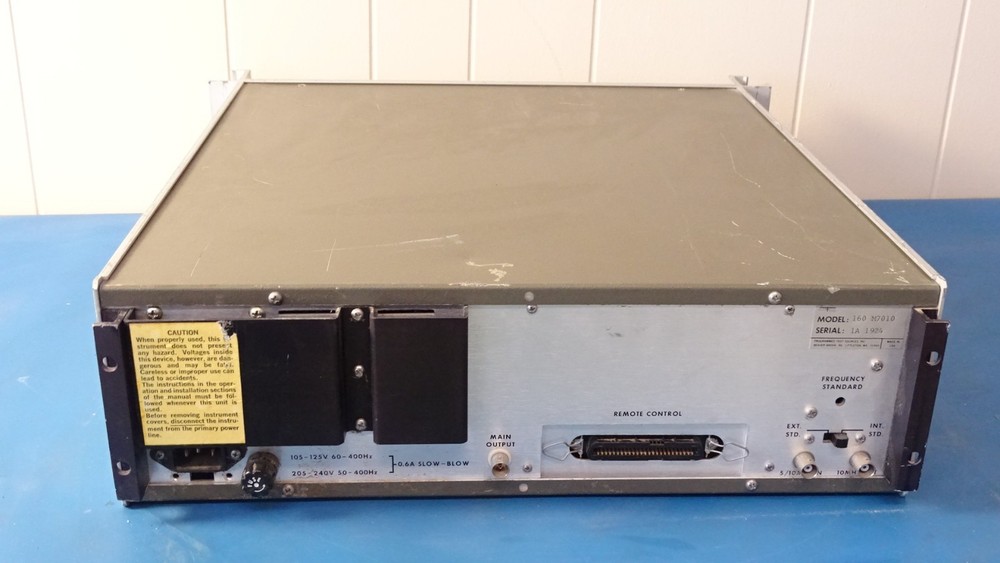 PROGRAMMED TEST SOURCES PTS 160 FREQUENCY SYNTHESIZER ~ PTS160