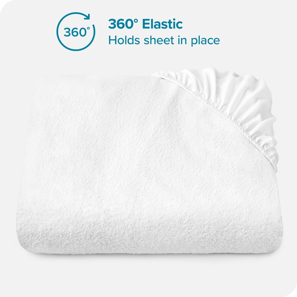 Waterproof Hypoallergenic Bed Bug Resistant Mattress Protector Cover
