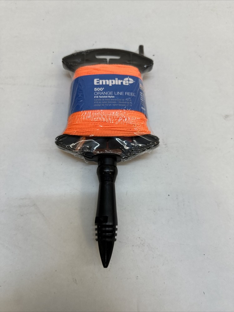 Empire Level 500 Ft. Orange Twisted Line Reel