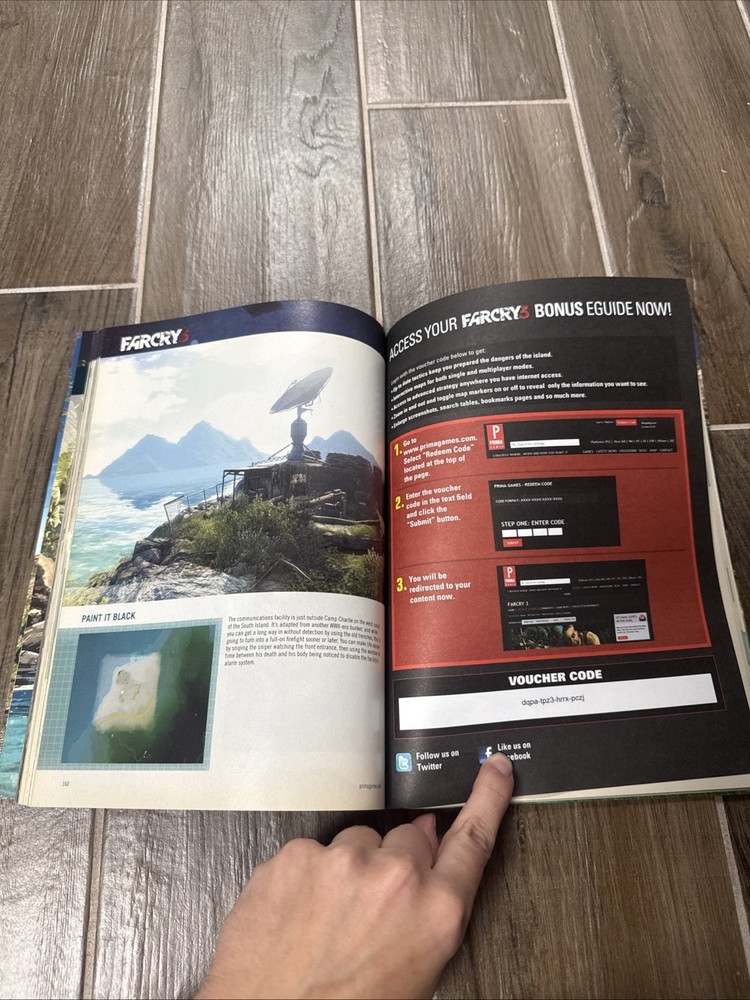 Farcry 3 Official Game Guide Microsoft Xbox 360
