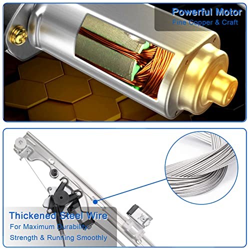Front Passenger Side Power Window Regulator & Motor Front Right Passenger Side