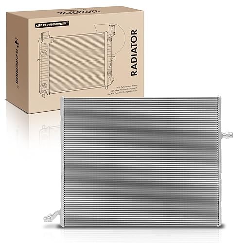 Engine Coolant Radiator Assembly Compatible with Mercedes-Benz E300 2017