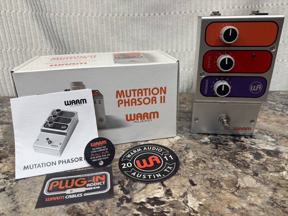 Warm Audio Mutation Phasor II Phaser Effects Pedal