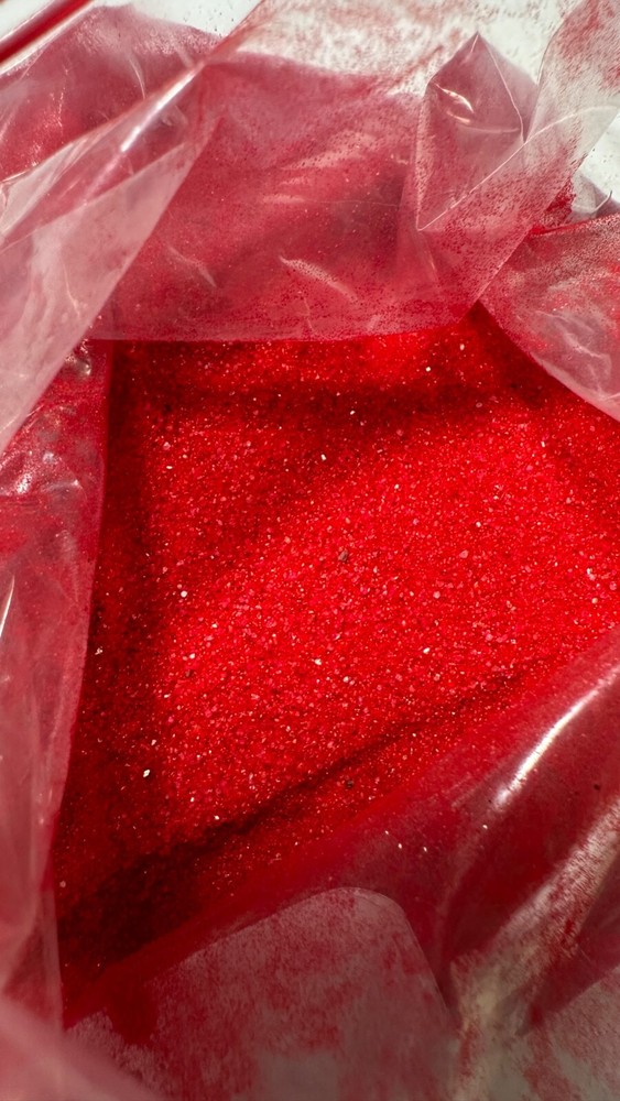 Red sand 3.5 pound Colored sand