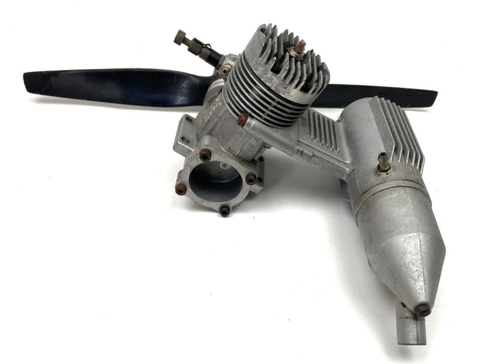 OS Engines Max 40 SF Nitro RC Airplane Engine with Muffler Untested