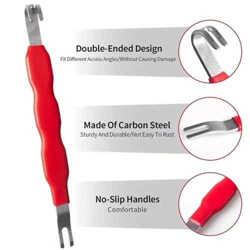 Automotive Electrical Terminal Connector Separator Removal Tool - Red + Black