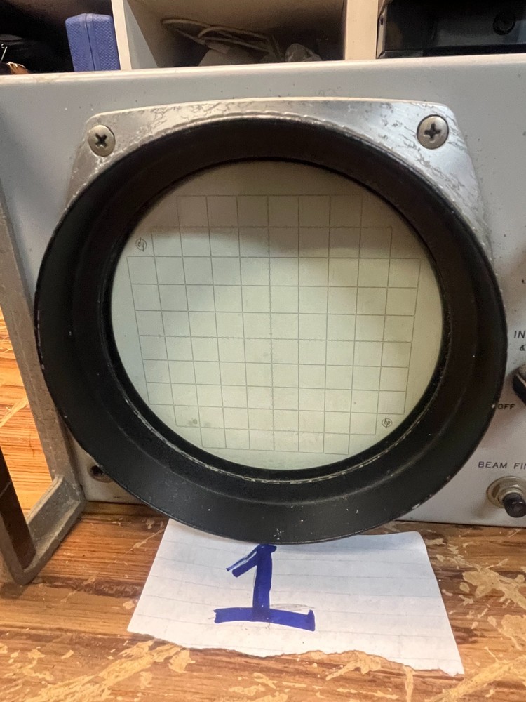 HP Hewlett-Packard Oscilloscope Model 120B - Powers on but untested.