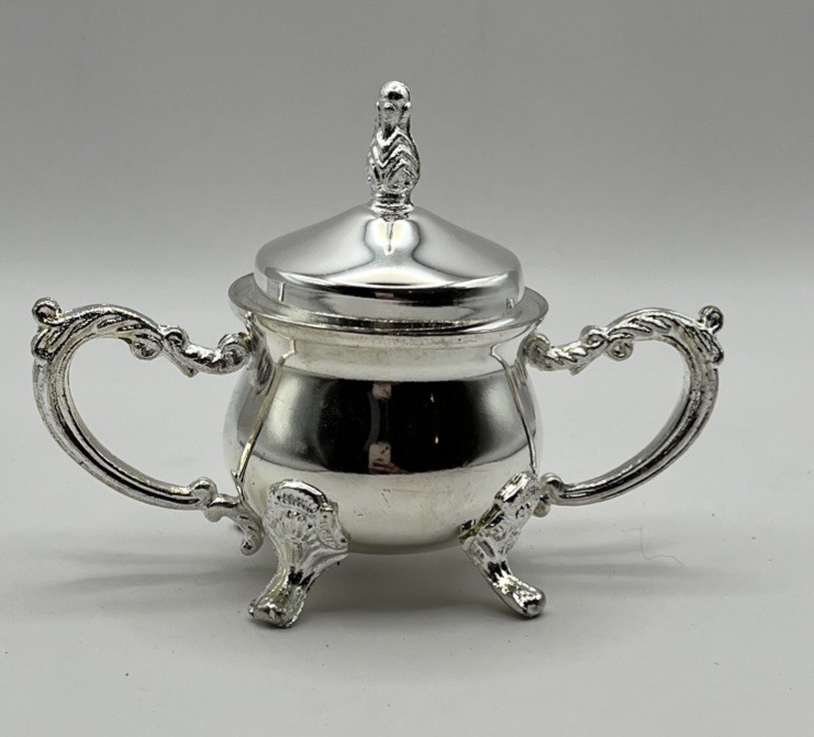 Vtg Godinger Silver Art Co. Silver Plated 4 Pc. Miniature Coffee Set