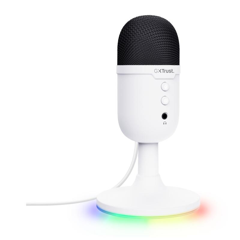 Trust GXT 234P Yunix White Desktop Microphone