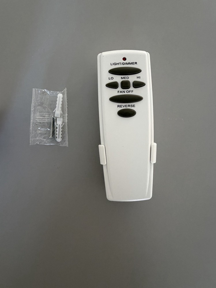 NIB Universal Ceiling Fan Remote Control, wall mount