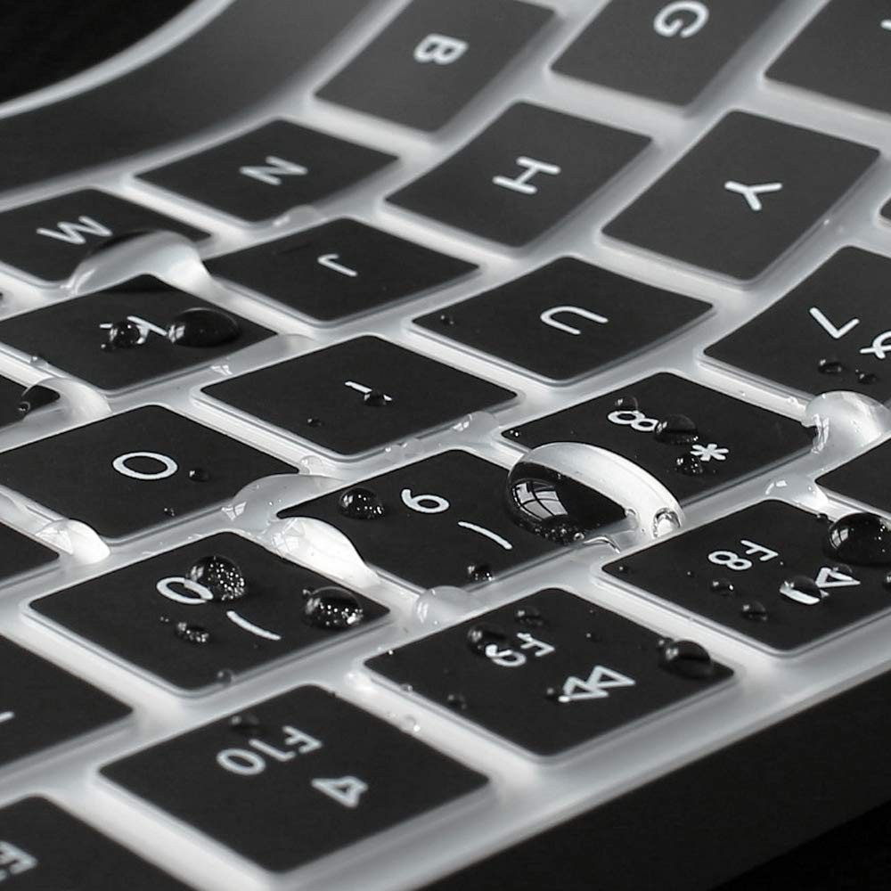 Ultra Thin Silicone Keyboard Protector Black for Magic Keyboard (MLA22LL/A)