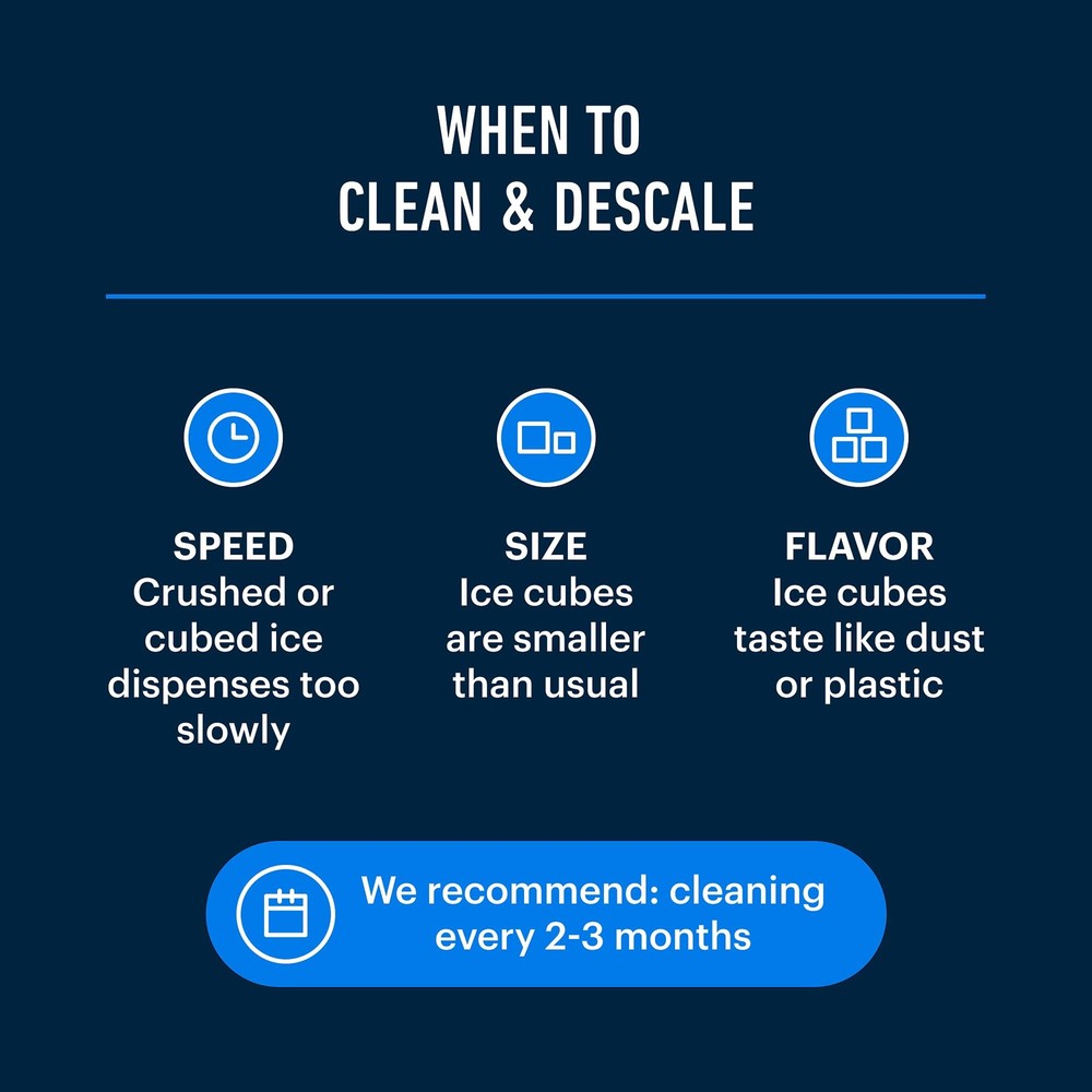 Essential Values Ice Machine Cleaner 16oz 3 Pack
