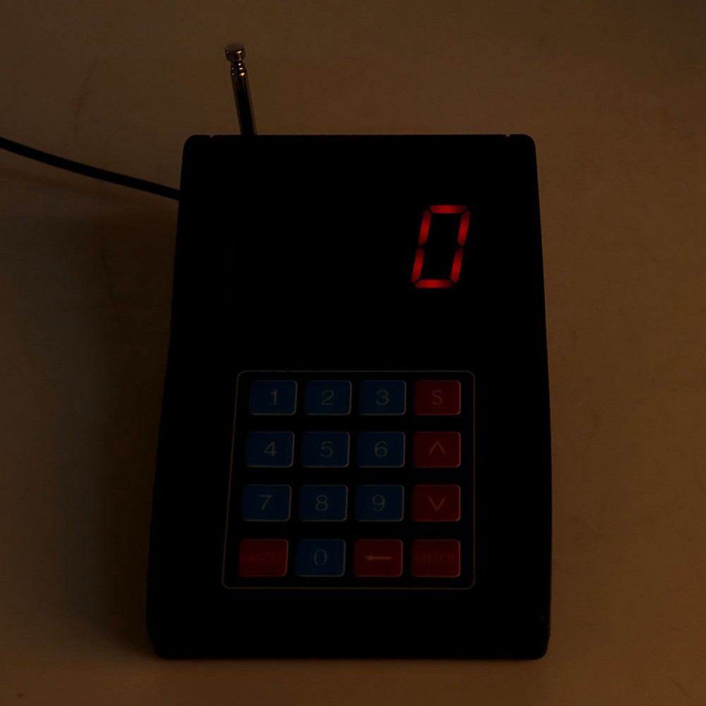 30 Receivers 1 Transmitter Restaurant Table Queuing Wireless Calling System