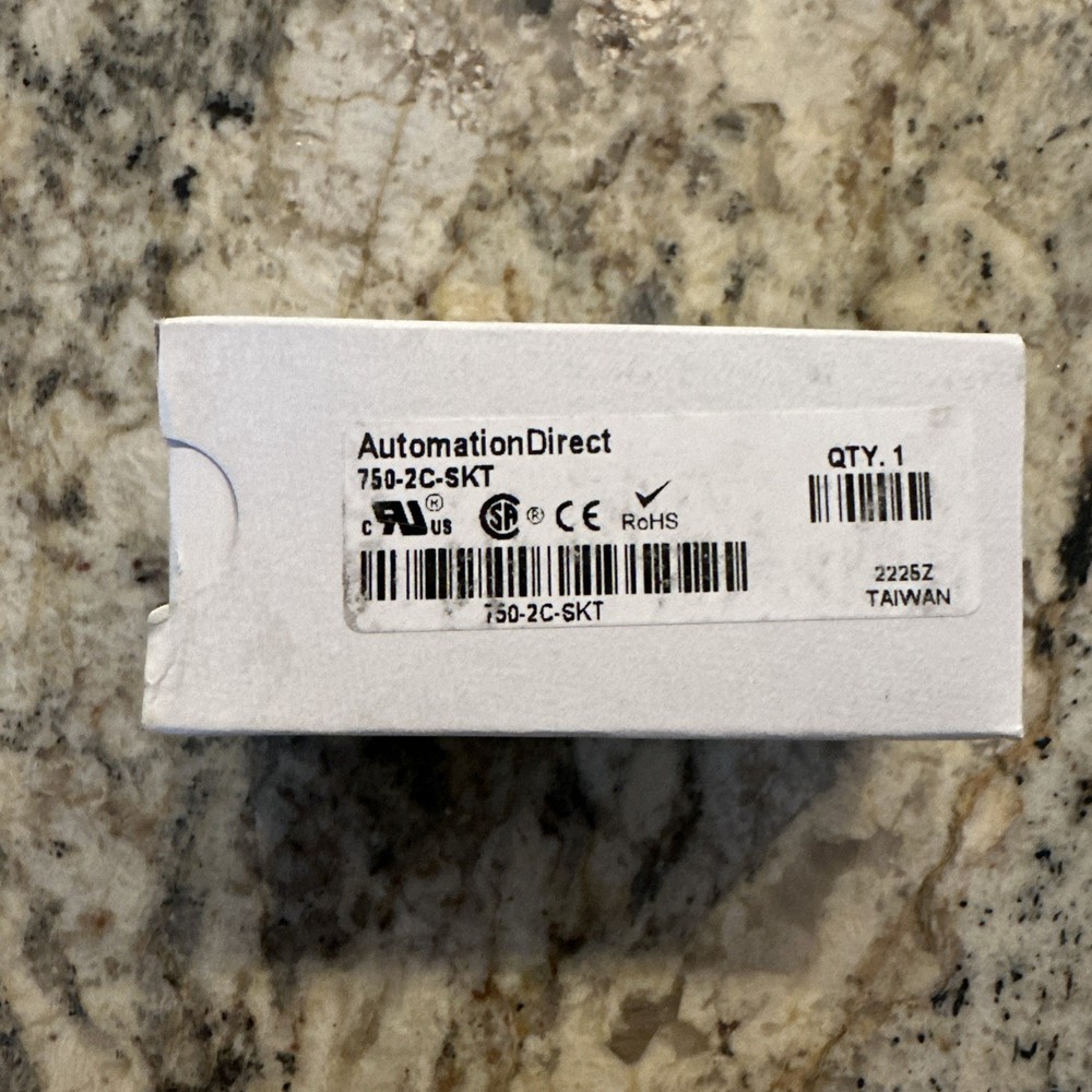 AUTOMATION DIRECT 750-2C-SKT RELAY SOCKET NEW + FAST SHIPPING