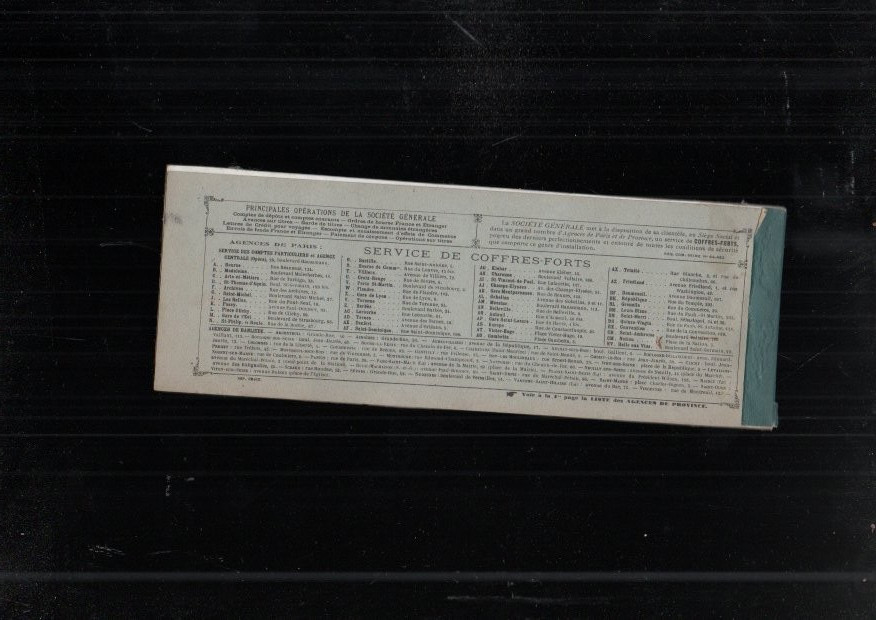 old checkbook started with 17 blank check 1948 general society collection