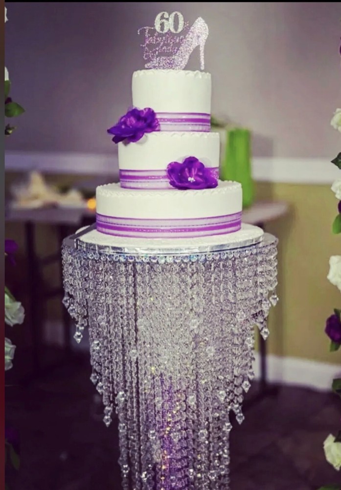 Wedding cake TABLE for Cake Stands Crystal Cake Table 12inch