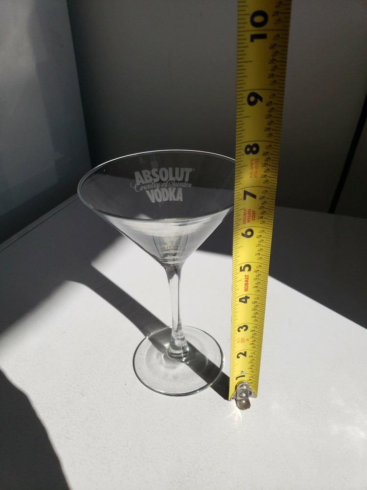 Absolut Vodka Martini Glass