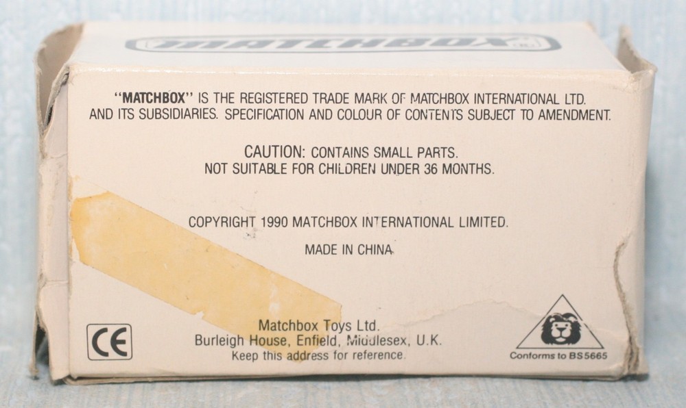 MATCHBOX CN018 JET PLANE CRACKLE BOXED