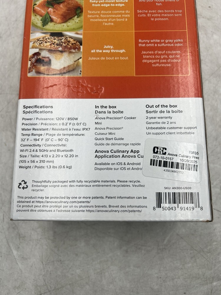 Anova Precision Cooker Anova Culinary New In Box