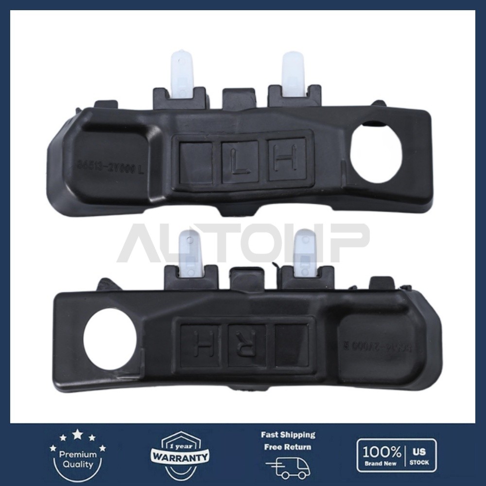 2Pcs Bumper Bracket Set For 2012-2017 Hyundai Veloster Front Left & Right Side