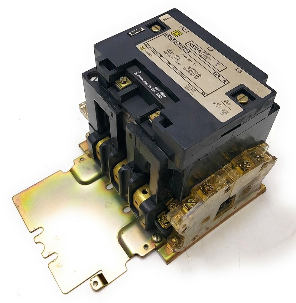 SquareD 8536SDO1H20S Electric Motor Starter