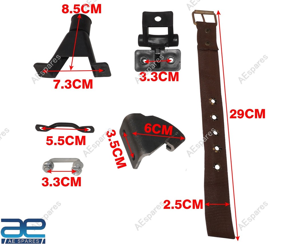 Fold Down Windshield Kit For Suzuki Samurai 86-95 NEW