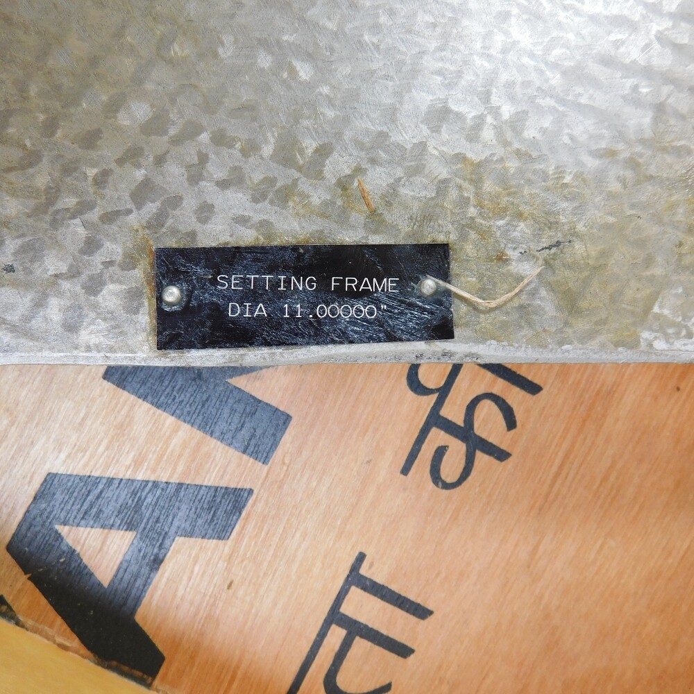 SPI 10-762-3 11.000" Triangle Hole Mike Setting Frame