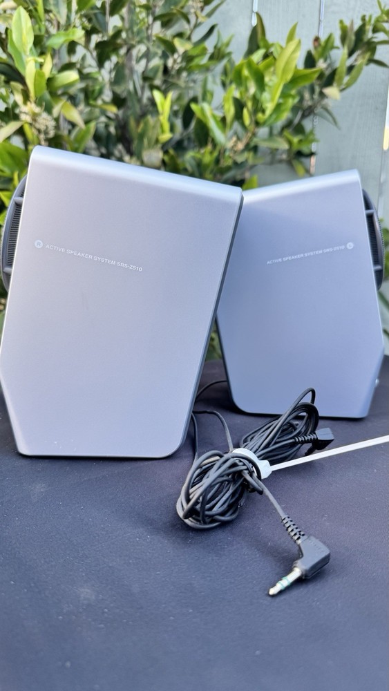 Sony SRS-Z510 Active Speaker System Gray Wired Computer Desktop Speakers