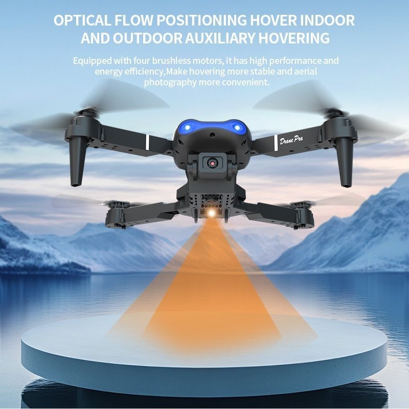 Drone With Remote Control, Dual Camera, Obstacle Avoidance, Foldable Arms